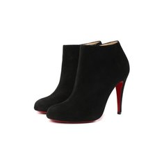 Замшевые ботильоны Belle 100 Christian Louboutin