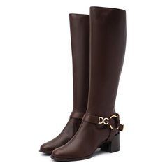 Кожаные сапоги Dolce & Gabbana