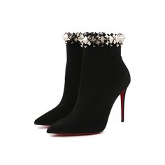 Замшевые ботильоны Firmamma 100 Christian Louboutin