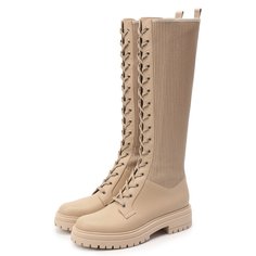Комбинированные сапоги Martins Gianvito Rossi