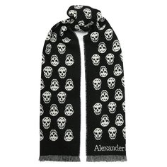 Шерстяной шарф Alexander McQueen