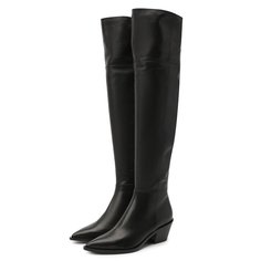 Кожаные ботфорты Gianvito Rossi
