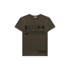 Хлопковая футболка Dolce & Gabbana