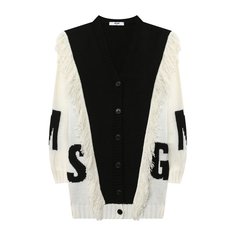 Удлиненный кардиган MSGM kids