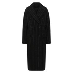 Пальто из льна и шерсти Ann Demeulemeester