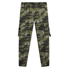Хлопковые брюки-карго MSGM kids