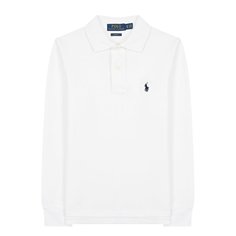 Хлопковое поло с длинными рукавами Polo Ralph Lauren