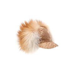 Бейсболка из меха песца и каракуля Регби FurLand