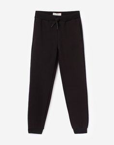 Чёрные брюки-джоггеры для мальчика Gloria Jeans