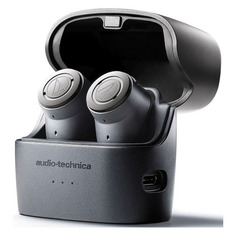 Гарнитура Audio-Technica ATH-ANC300TW, Bluetooth, вкладыши, черный [80001066]