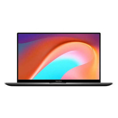 Ноутбуки Ноутбук XIAOMI Mi RedmiBook, 16.1", IPS, AMD Ryzen 5 4500U 2.3ГГц, 8ГБ, 512ГБ SSD, AMD Radeon Vega 8, Linux, XMA2002-AN-LINUX, серый