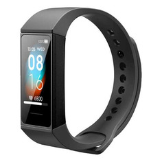 Ремешок DF xiClassicband-05 для Xiaomi Mi Band 4C/Redmi Band черный (DF XICLASSICBAND-05 (BLACK))