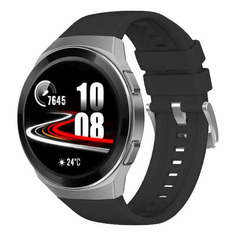 Ремешок DF hwClassicband-03 для Huawei Watch GT 2e Hector черный (DF HWCLASSICBAND-03 (BLACK))