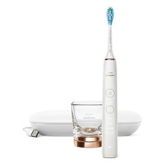 Электрическая зубная щетка PHILIPS Sonicare DiamondClean HX9911/94, цвет: белый