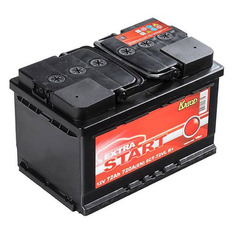 Аккумулятор автомобильный КАТОД EXTRA START Extra Start 72Ач 720A [6ст-72vl r+ (lb3)]