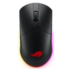 Мышь ASUS ROG Pugio II, игровая, оптическая, беспроводная, USB, черный [90mp01l0-bmua00]