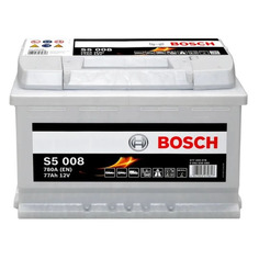 Аккумулятор автомобильный Bosch S5 Silver PLUS 77Ач 780A [577 400 078 s50 080]