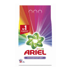 Стиральный порошок ARIEL Color, автомат, 3кг, цветное белье