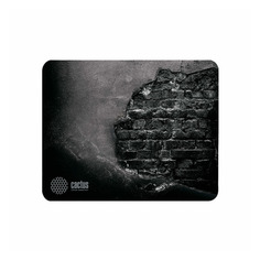 Коврик для мыши Cactus Brick Wall, черный [cs-mp-dwm]