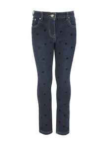 Брюки из джинсоввой ткани STEFANIA