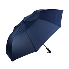 Зонт полуавтомат Sima мужской Однотонный синий 3 сложения