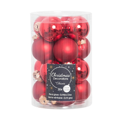 Набор шаров в тубе Kaemingk 3,5 см 16 шт 10356