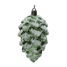 Игрушка елочная Kaemingk шишка 27808 5x9 см