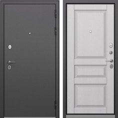 Входная дверь Эдем белый дуб правая 205x86 см БУЛЬДОРС