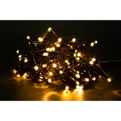 Гирлянда внешняя System Prof Сосульки 100хLED 2х1 м теплый белый, мульти