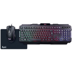 Игровой комплект Smartbuy RUSH Shotgun клав.+мышь+коврик (SBC-307728G-K)