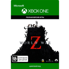 Цифровая версия игры Xbox Mad Dog Games World War Z World War Z
