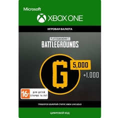 Игровая валюта Xbox Xbox PLAYERUNKNOWNS BATTLEGROUNDS 6,000 G-Coin Xbox PLAYERUNKNOWN'S BATTLEGROUNDS 6,000 G-Coin