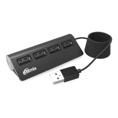 Разветвитель для компьютера Ritmix CR-2400 Black CR-2400 Black