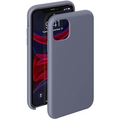 Чехол Deppa Liquid Silicone iPhone 11 Pro Max серо-лавандовый Liquid Silicone iPhone 11 Pro Max серо-лавандовый