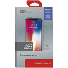 Защитное стекло InterStep глянцевое 0.3мм iPhone 8/7/6s/6, с аппл. глянцевое 0.3мм iPhone 8/7/6s/6, с аппл.
