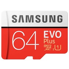 Карта памяти MicroSD Samsung 64GB EVO plus (MB-MC64HARU) 64GB EVO plus (MB-MC64HARU)