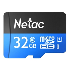 Карта памяти MicroSD Netac 32GB P500 Standard (NT02P500STN-032G-S) 32GB P500 Standard (NT02P500STN-032G-S)