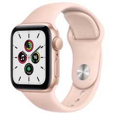 Смарт-часы Apple Watch SE 40mm Gold Aluminum Case with Pink Sand Sport Band (MYDN2RU/A) Watch SE 40mm Gold Aluminum Case with Pink Sand Sport Band (MYDN2RU/A)