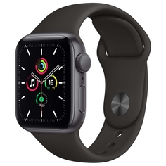 Смарт-часы Apple Watch SE 44mm Space Gray Aluminum Case with Black Sport Band (MYDT2RU/A) Watch SE 44mm Space Gray Aluminum Case with Black Sport Band (MYDT2RU/A)