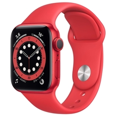 Смарт-часы Apple Watch S6 40mm PRODUCT(RED) Aluminum Case with PRODUCT(RED) Sport Band (M00A3RU/A) Watch S6 40mm PRODUCT(RED) Aluminum Case with PRODUCT(RED) Sport Band (M00A3RU/A)