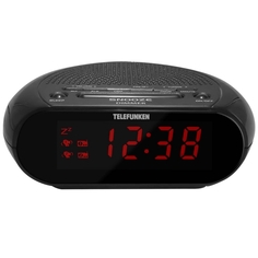 Радио-часы Telefunken TF-1706 Black/Red TF-1706 Black/Red
