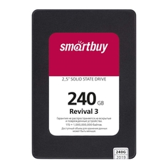 Внутренний SSD накопитель Smartbuy 240GB Revival3 (SB240GB-RVVL3-25SAT3) 240GB Revival3 (SB240GB-RVVL3-25SAT3)