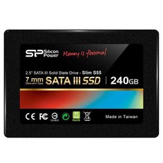 Внутренний SSD накопитель Silicon Power 240GB SP240GBSS3S55S25 240GB SP240GBSS3S55S25