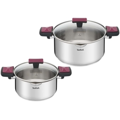 Набор посуды (нержавейка) Tefal Cook&Clip 4 предмета (G723S274) Cook&Clip 4 предмета (G723S274)