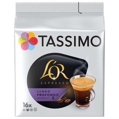 Кофе в капсулах Tassimo LOR Lungo Profundo L'OR Lungo Profundo