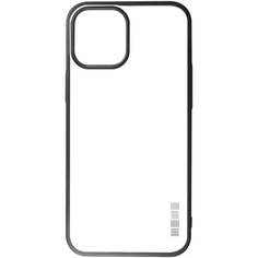 Чехол InterStep DECOR NEW MAT iPhone 12 Mini Черный DECOR NEW MAT iPhone 12 Mini Черный