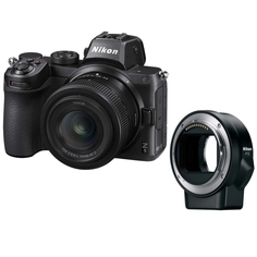 Фотоаппарат системный Nikon Z 5 Kit Nikkor Z 24-50mm f/4-6.3+FTZ (VOA040K003) Z 5 Kit Nikkor Z 24-50mm f/4-6.3+FTZ (VOA040K003)