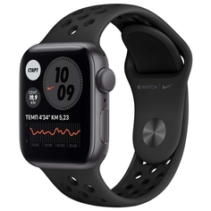 Смарт-часы Apple Watch Nike SE 44mm Space Gray Aluminum Case with Anthracite/Black Nike Sport Band (MYYK2RU/A)