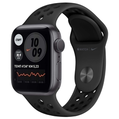 Смарт-часы Apple Watch Nike S6 44mm Space Gray Aluminum Case with Anthracite/Black Nike Sport Band (MG173RU/A) Watch Nike S6 44mm Space Gray Aluminum Case with Anthracite/Black Nike Sport Band (MG173RU/A)