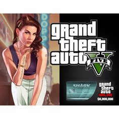 Цифровая версия игры PC 2K Grand Theft Auto V: Premium Online Edition Megalodon Shark Card Bundle Grand Theft Auto V: Premium Online Edition Megalodon Shark Card Bundle